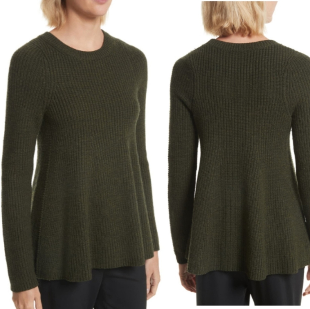 NWT Jason wu 100% wool trapeze sweater
